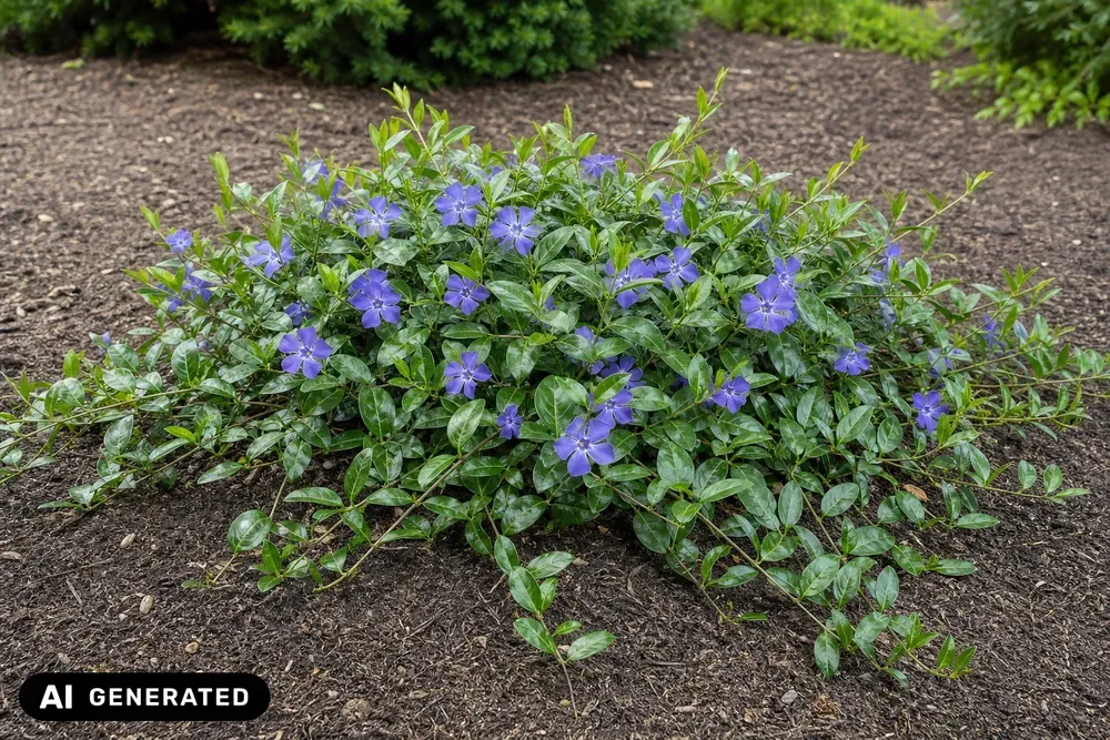 Großes Immergrün – Vinca major, Bild 2
