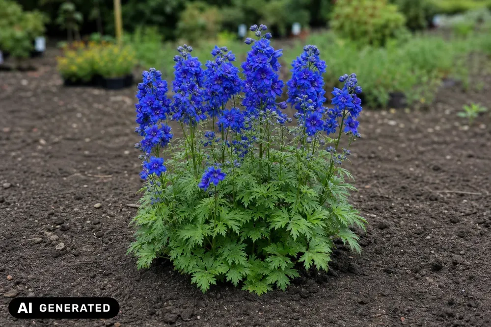 Zwergiger Rittersporn 'Blauer Zwerg' – Delphinium grandiflorum 'Blauer Zwerg'