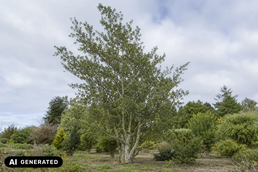 Antarktische Südbuche – Nothofagus antarctica, Bild 2