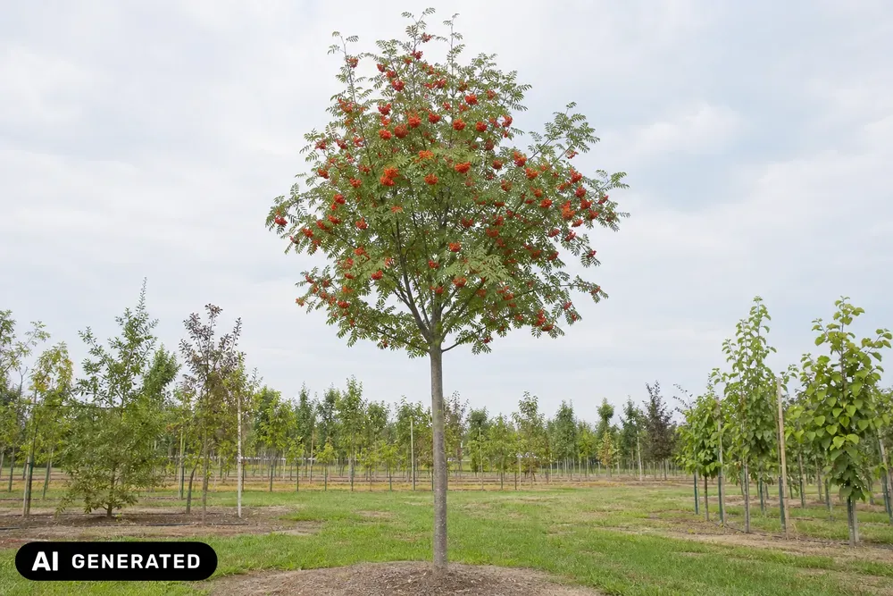 Essbare Eberesche 'Edulis' – Sorbus aucuparia 'Edulis'