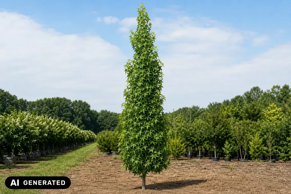 Säulen-Amberbaum 'Slender Silhouette' – Liquidambar styraciflua 'Slender Silhouette', Bild 3