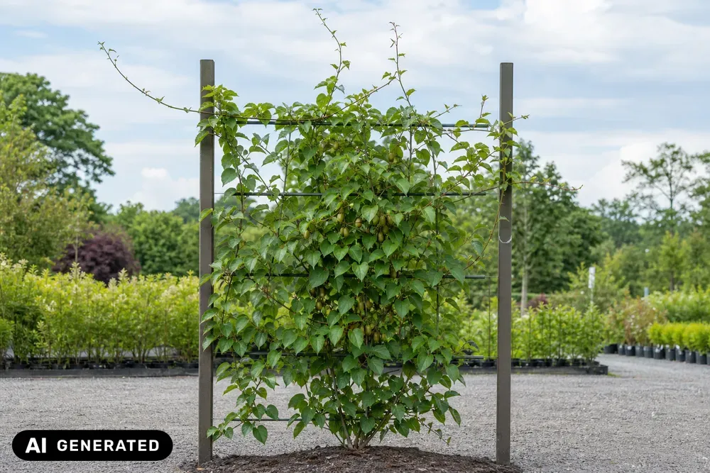 Mini-Kiwi 'Issai' – Actinidia arguta 'Issai', Bild 2