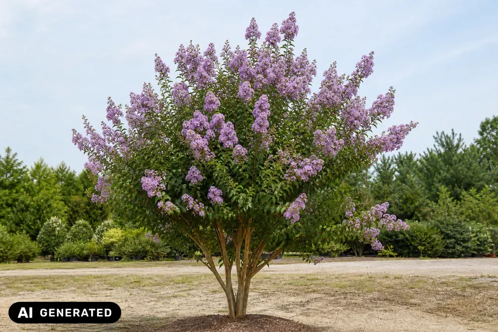 Chinesische Kräuselmyrte 'Lavender Lace' – Lagerstroemia indica 'Lavender Lace'