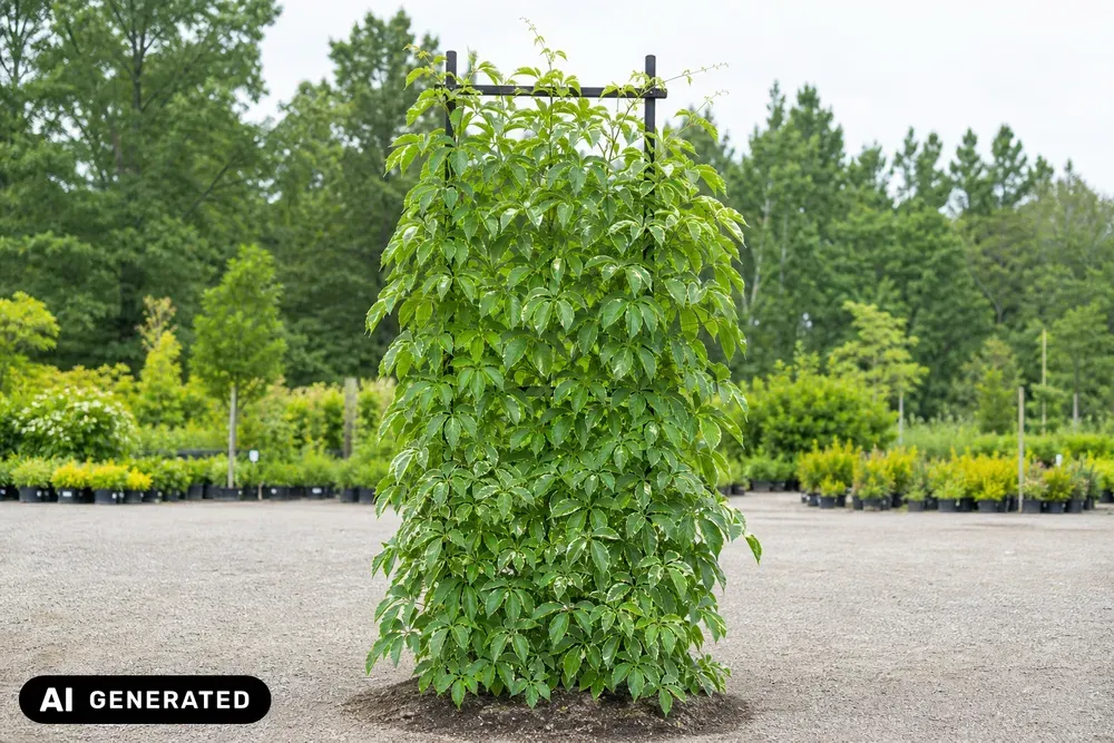 Engelmanns Wilder Wein – Parthenocissus quinquefolia 'Engelmannii', Bild 2