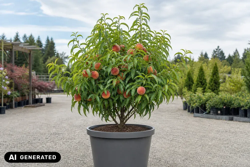 Zierpfirsich 'Bonanza' – Prunus persica 'Bonanza'