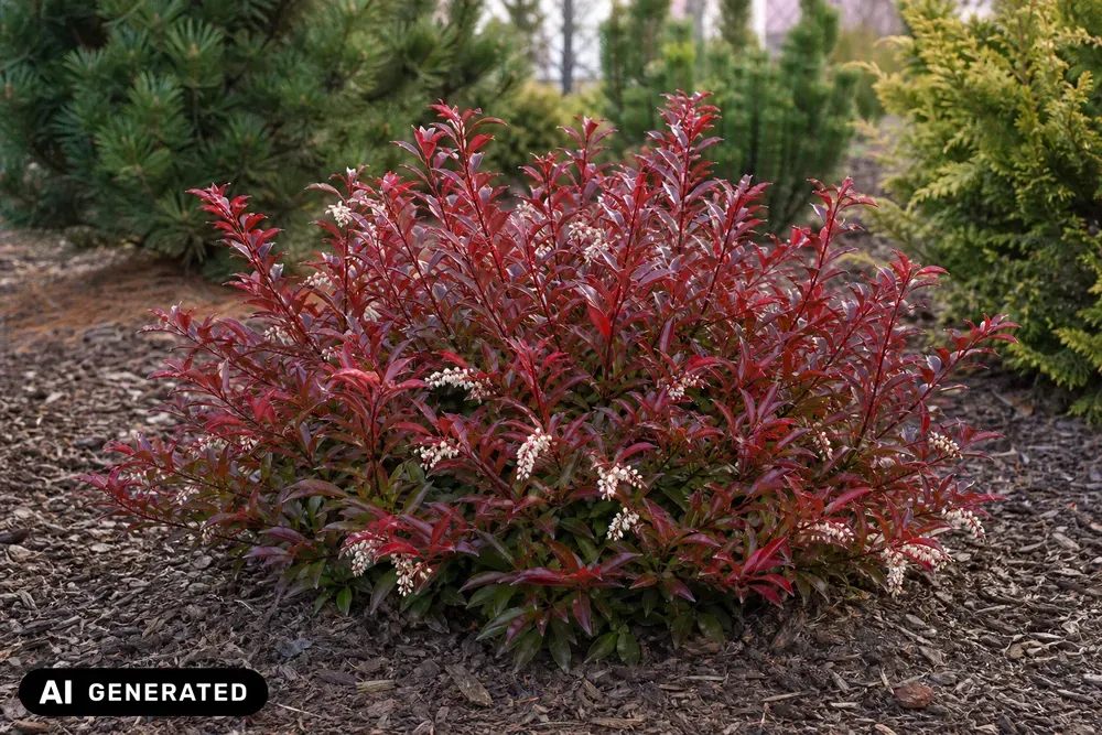 Traubenheide 'Scarletta' – Leucothoe 'Scarletta', Bild 2