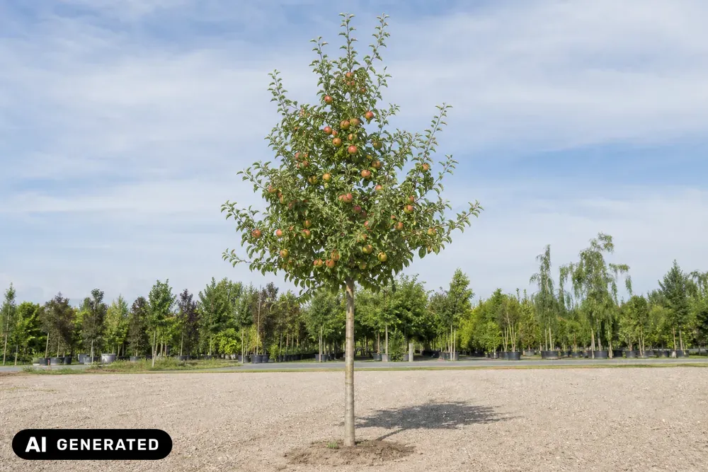 Apfel 'Alkmene' – Malus domestica 'Alkmene', Bild 5