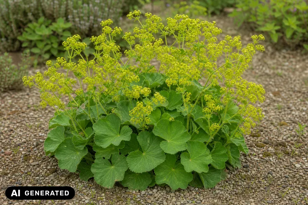 Zwerg-Frauenmantel – Alchemilla erythropoda, Bild 2
