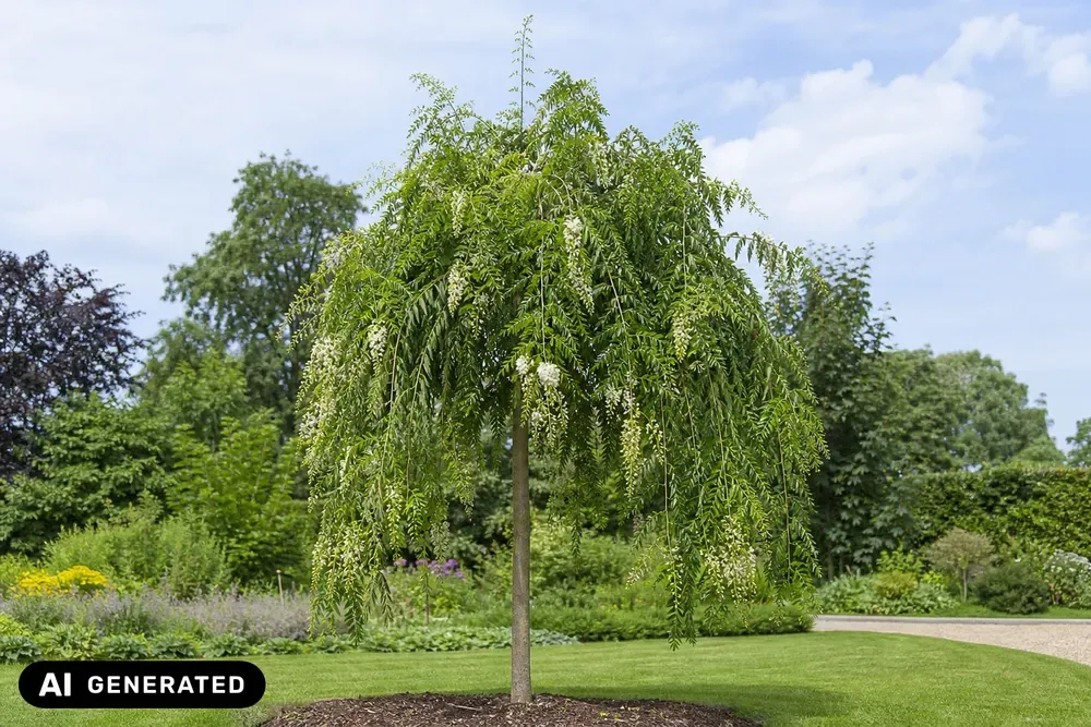 Hänge-Schnurbaum 'Pendula' – Sophora japonica 'Pendula', Bild 2