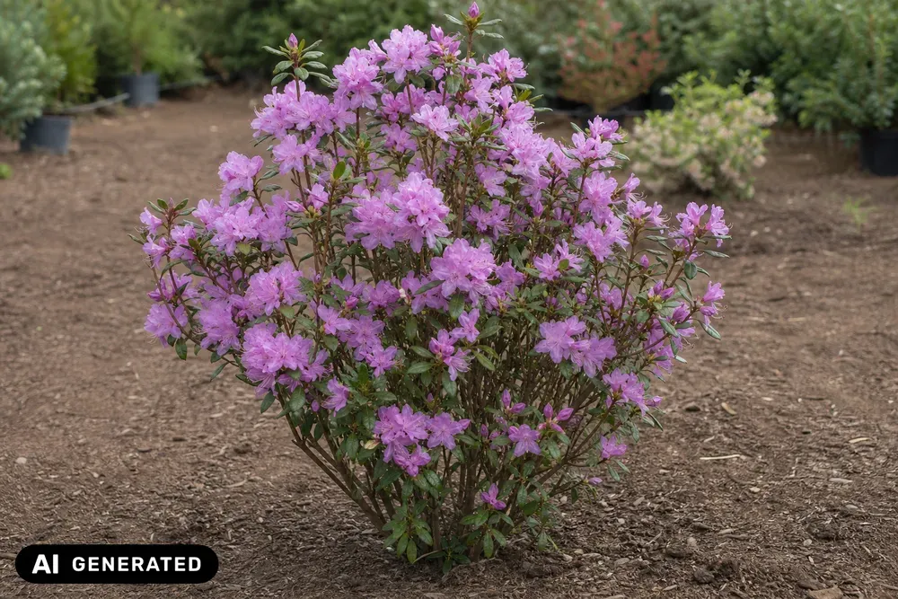 Vorfrühlings-Rhododendron 'Praecox' – Rhododendron 'Praecox', Bild 2