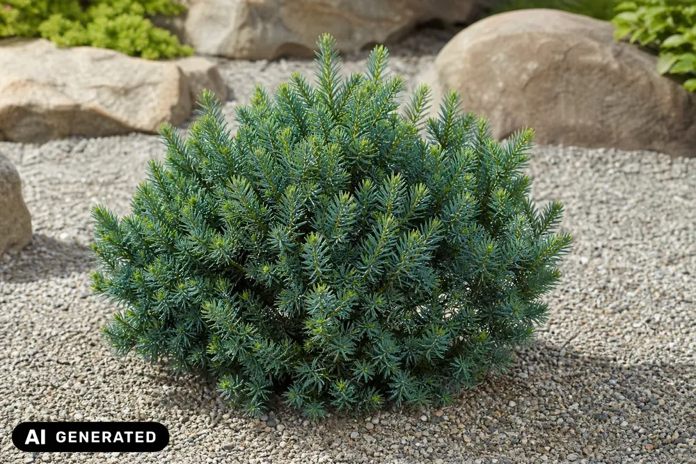 Steineibe 'Blue Gem' – Podocarpus lawrencei 'Blue Gem'