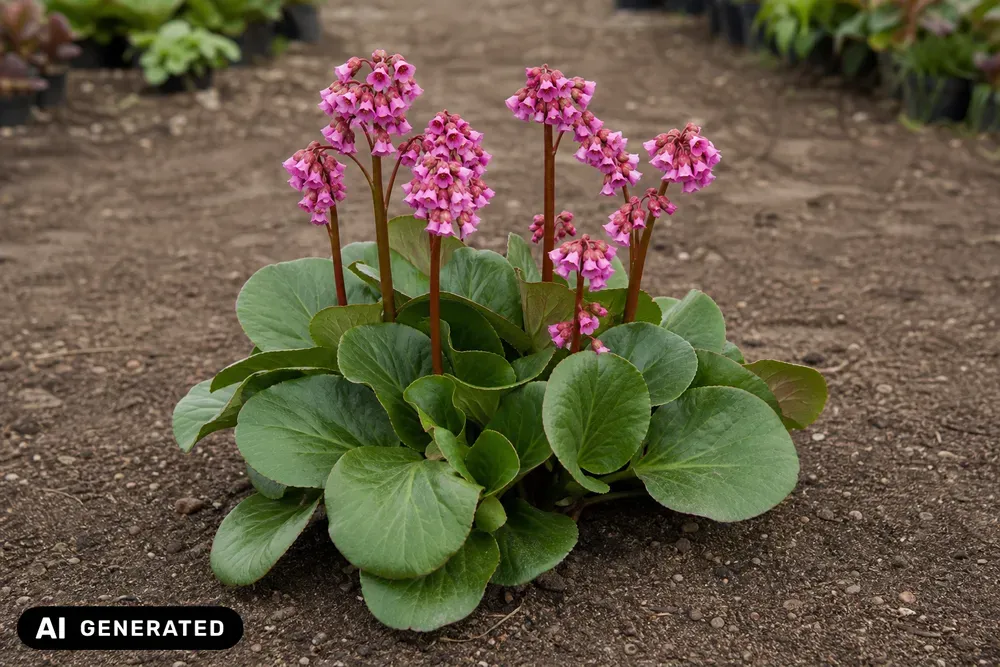 Herzblättrige Bergenie – Bergenia cordifolia