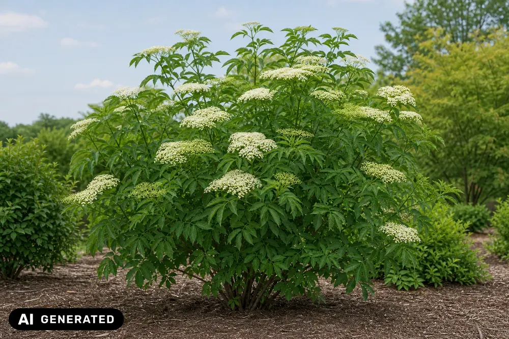 Schwarzer Holunder – Sambucus nigra, Bild 3