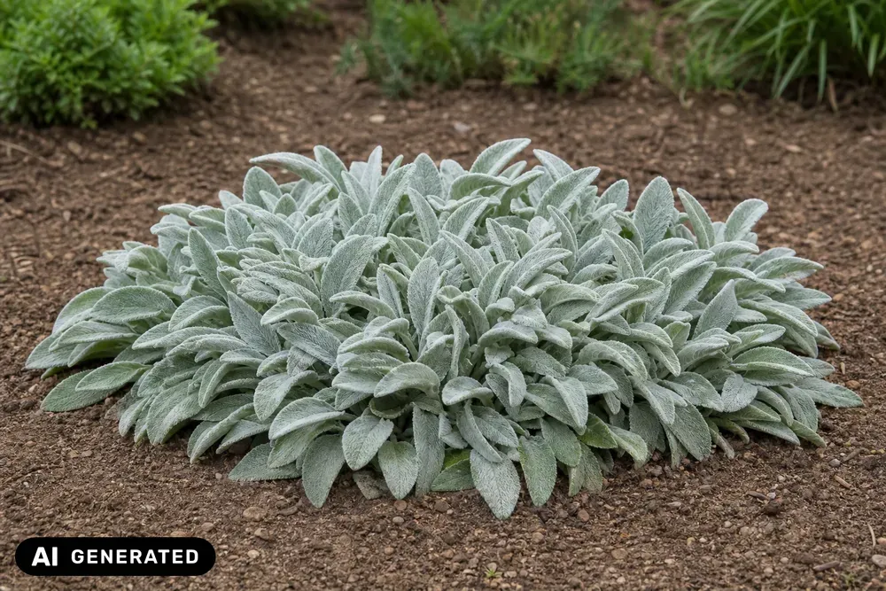 Woll-Ziest 'Silver Carpet' – Stachys byzantina 'Silver Carpet', Bild 2