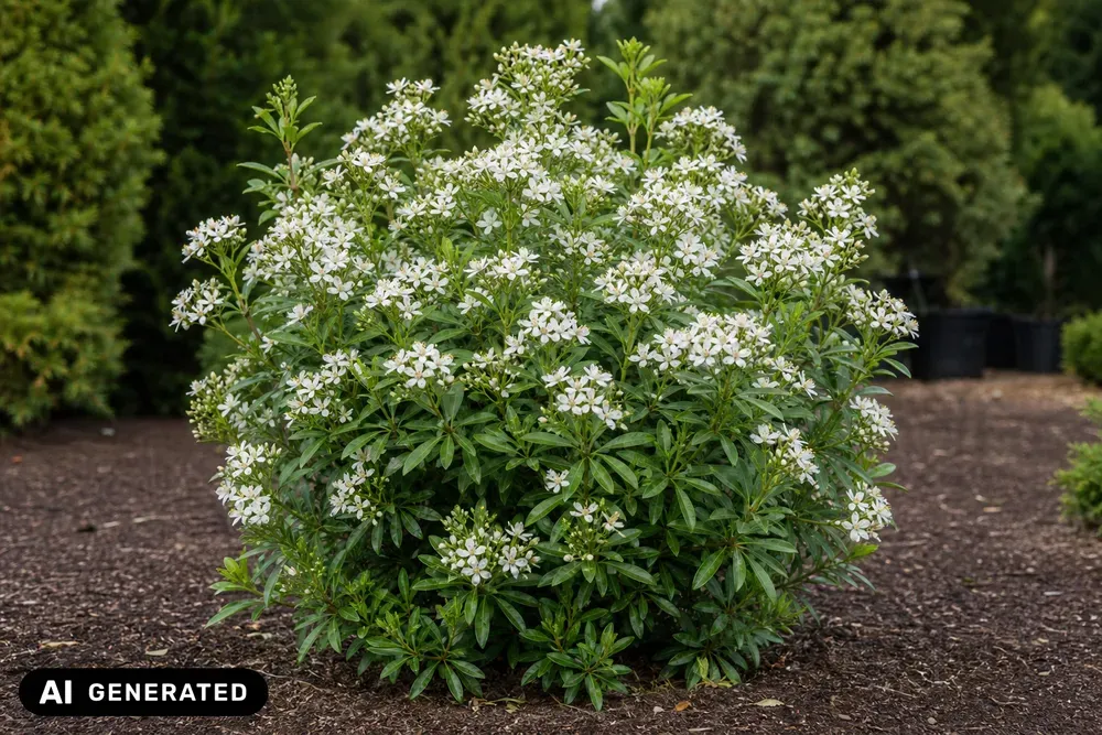Mexikanische Orangenblume 'White Dazzler' – Choisya ternata 'White Dazzler', Bild 2
