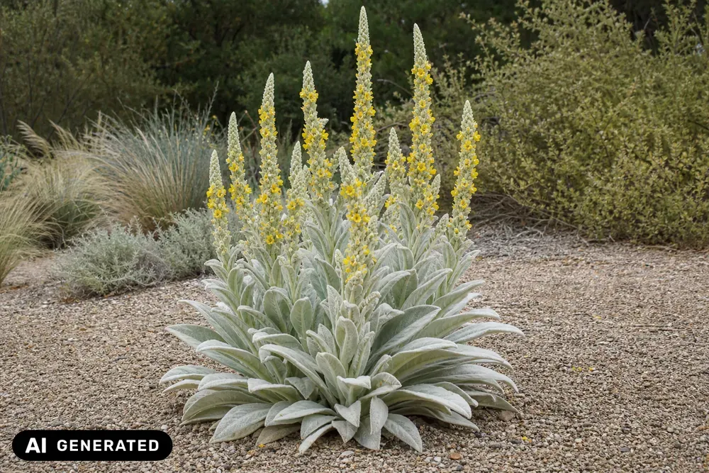 Seidige Königskerze – Verbascum bombyciferum