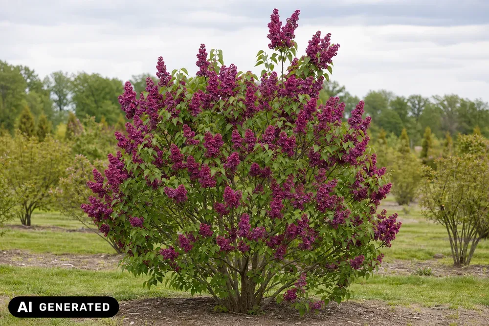 Edelflieder 'Andenken an Ludwig Späth' – Syringa vulgaris 'Andenken an Ludwig Späth', Bild 5