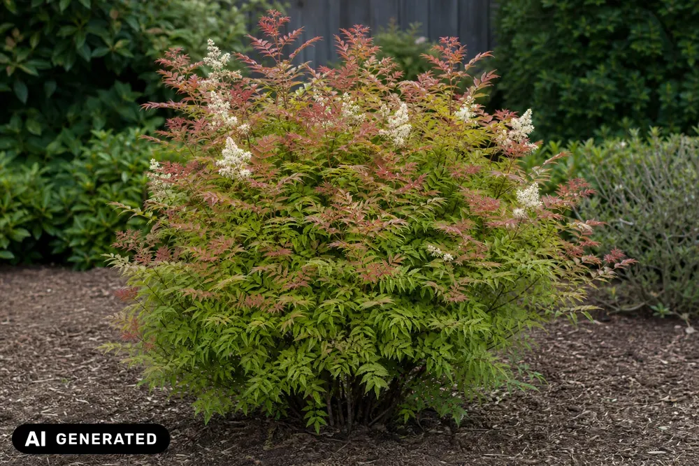 Niedrige Fiederspiere 'Sem' – Sorbaria sorbifolia 'Sem'