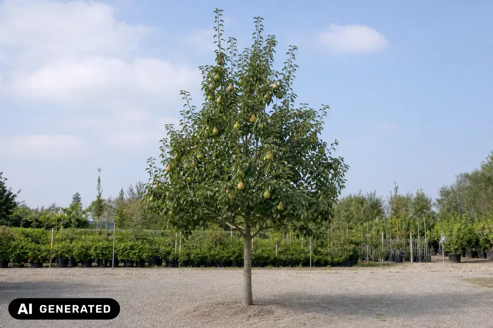 Birne 'Alexander Lucas' – Pyrus communis 'Alexander Lucas', Bild 3
