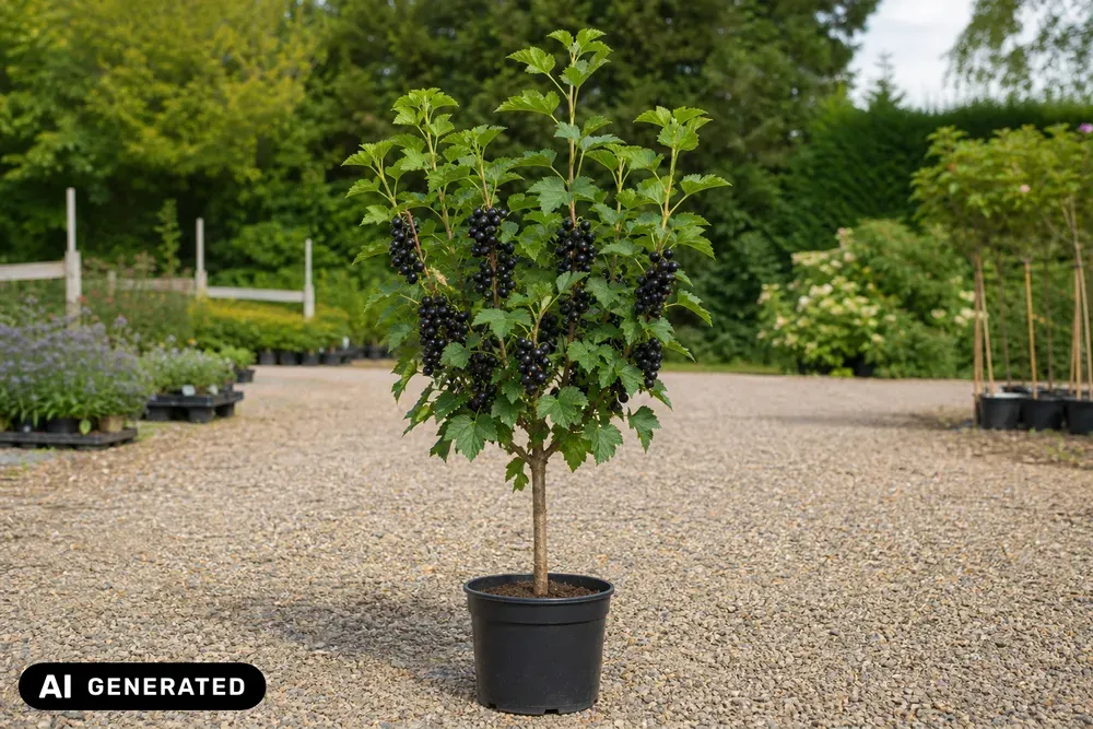 Schwarze Johannisbeere 'Titania' – Ribes nigrum 'Titania', Bild 2