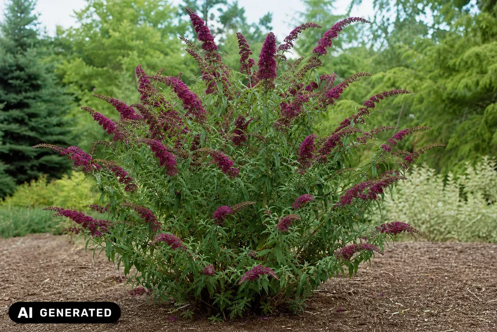 Sommerflieder 'Royal Red' – Buddleja davidii 'Royal Red', Bild 5