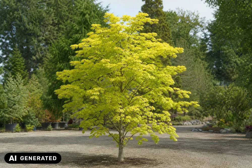 Gold-Fächerahorn 'Jordan' – Acer shirasawanum 'Jordan', Bild 2