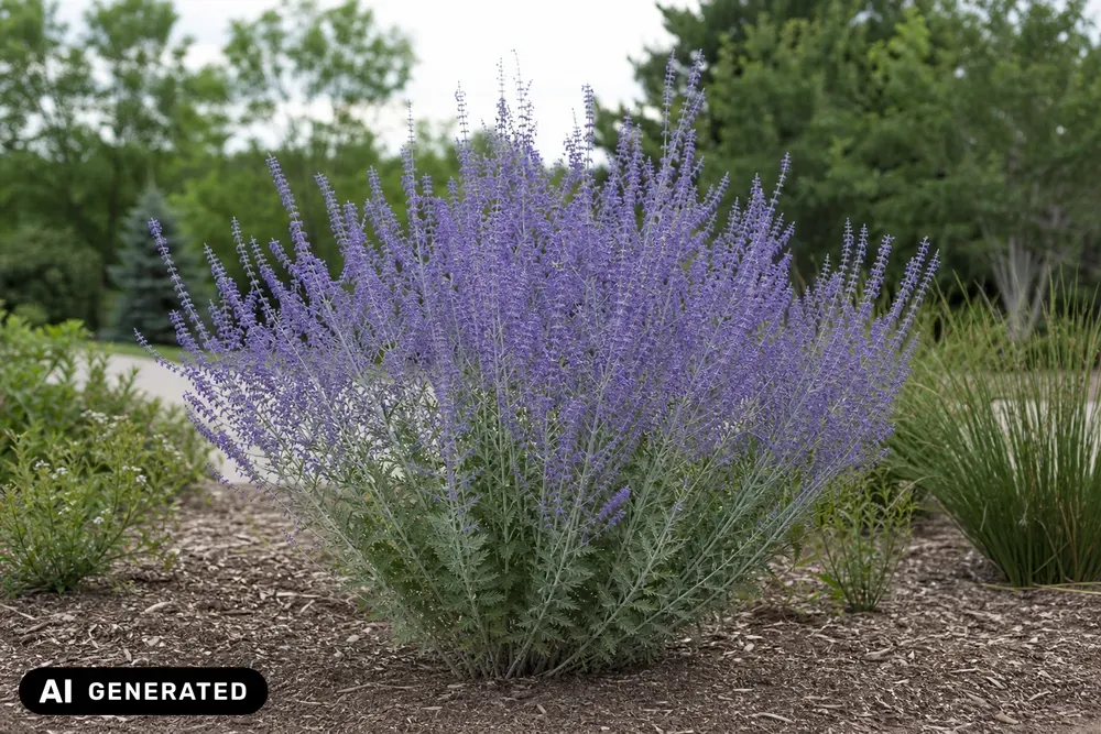 Blauraute 'Blue Spire' – Perovskia atriplicifolia 'Blue Spire', Bild 2