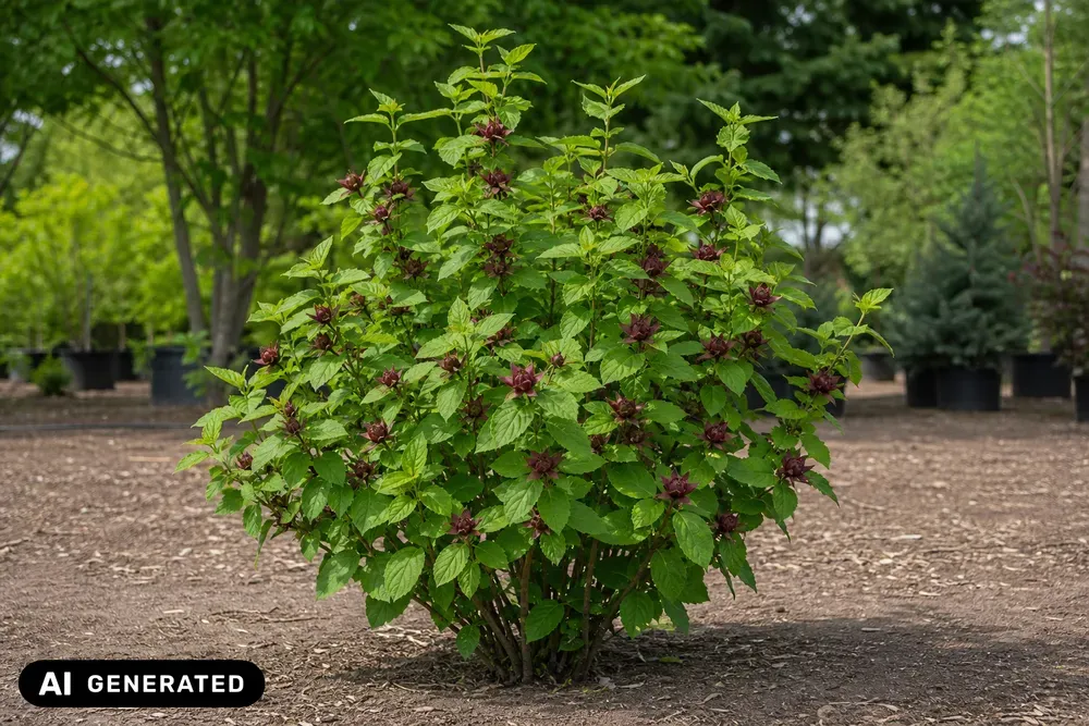 Echter Gewürzstrauch – Calycanthus floridus, Bild 4