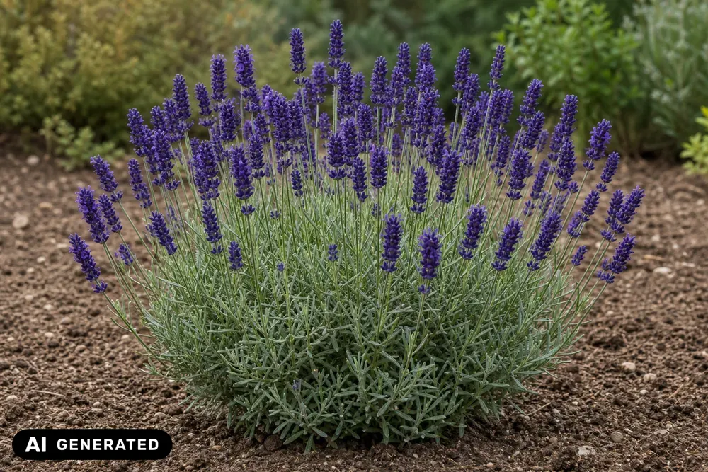 Echter Lavendel 'Hidcote Blue' – Lavandula angustifolia 'Hidcote Blue', Bild 2