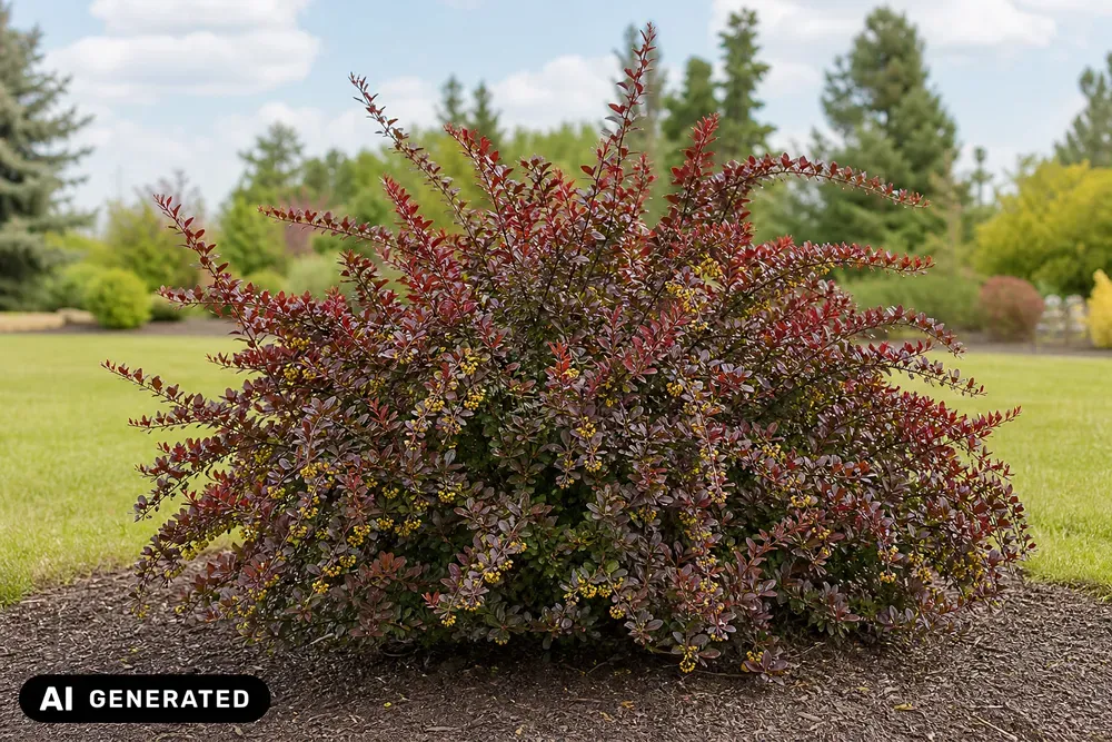 Berberitze 'Red Jewel' – Berberis × media 'Red Jewel'