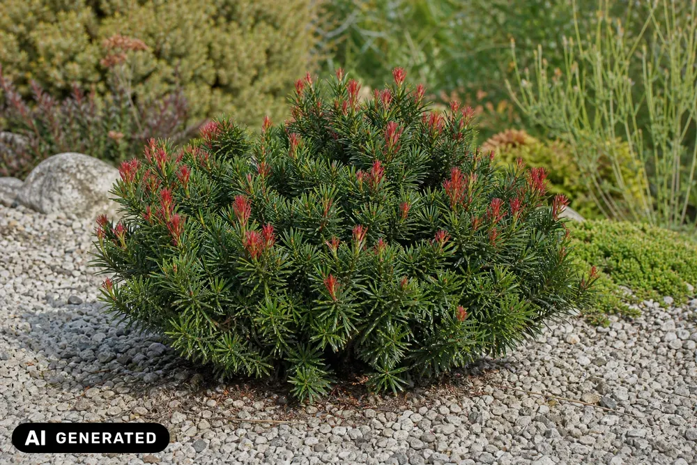 Australische Steineibe 'Red Tip' – Podocarpus lawrencei 'Red Tip', Bild 2