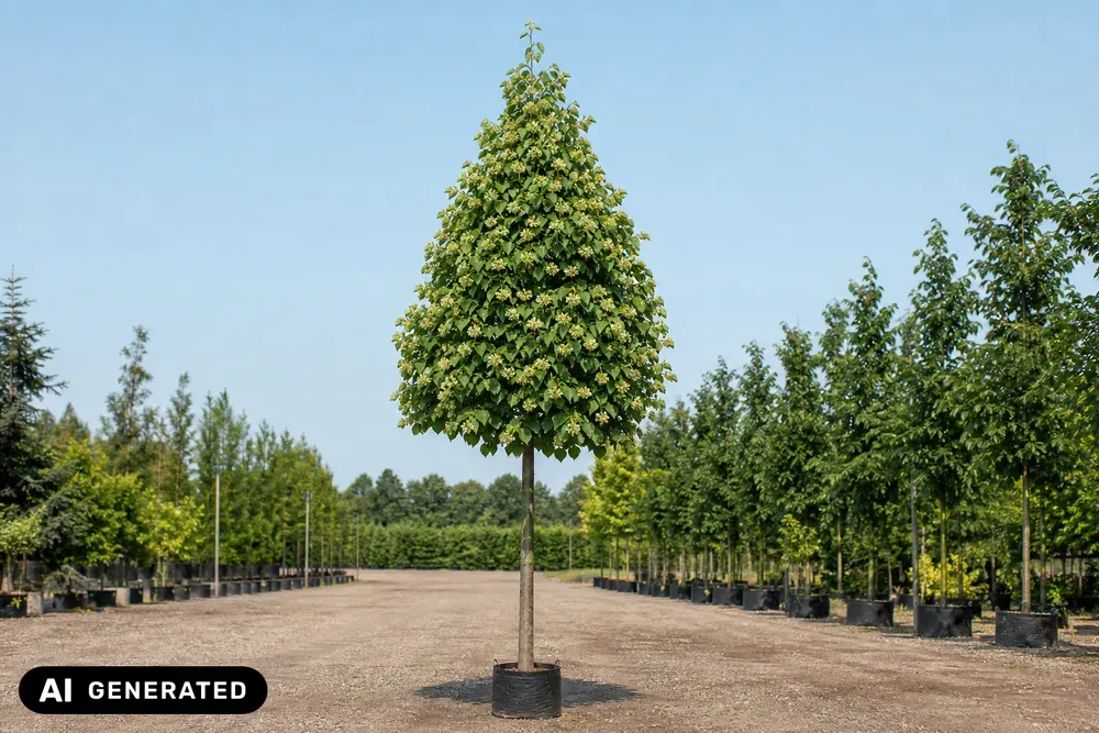 Winter-Linde 'Rancho' – Tilia cordata 'Rancho', Bild 2