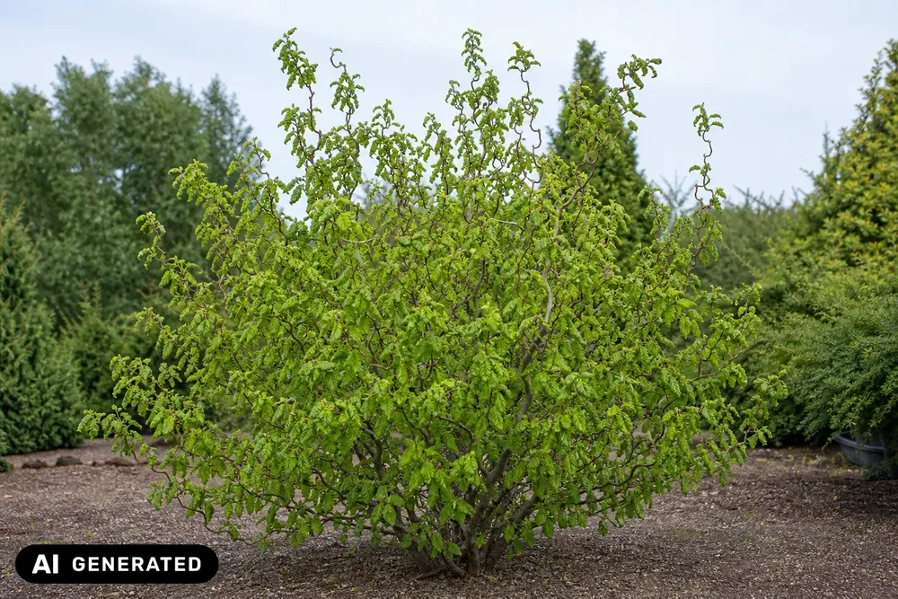 Korkenzieherhasel – Corylus avellana 'Contorta', Bild 4