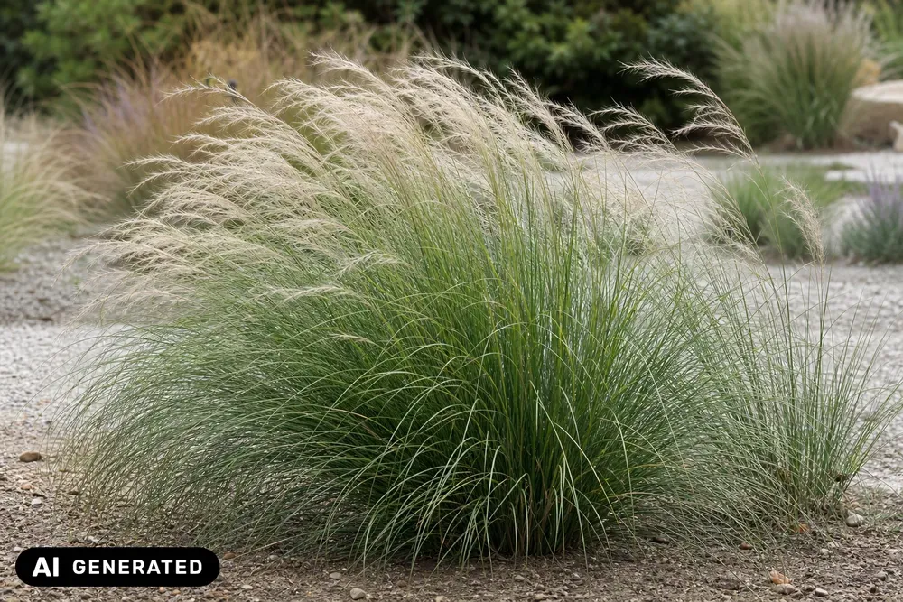 Mexikanisches Federgras 'Ponytails' – Stipa tenuissima 'Ponytails', Bild 2
