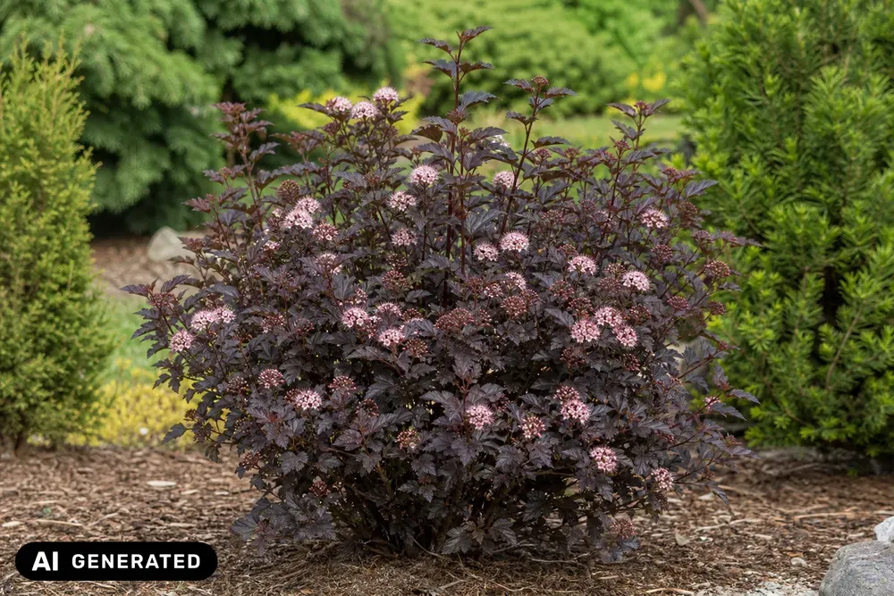 Zwerg-Blasenspiere 'Little Angel' – Physocarpus opulifolius 'Little Angel', Bild 2