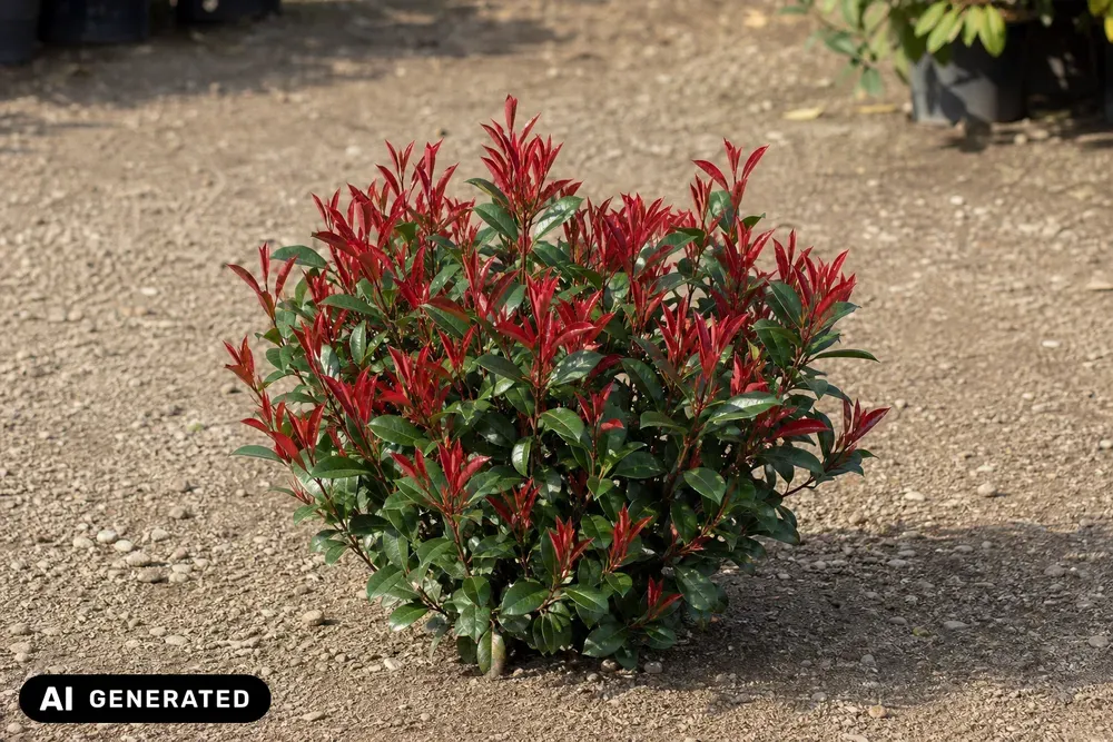 Kompakte Glanzmispel 'Little Red Robin' – Photinia × fraseri 'Little Red Robin', Bild 3