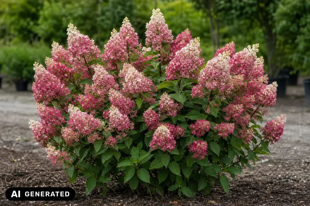 Rispenhortensie Petite® 'Cherry' – Hydrangea paniculata 'Cherry'