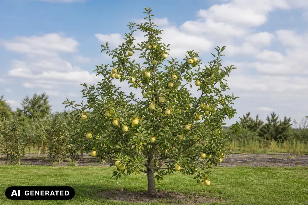 Apfel 'Ginger Gold' – Malus domestica 'Ginger Gold'