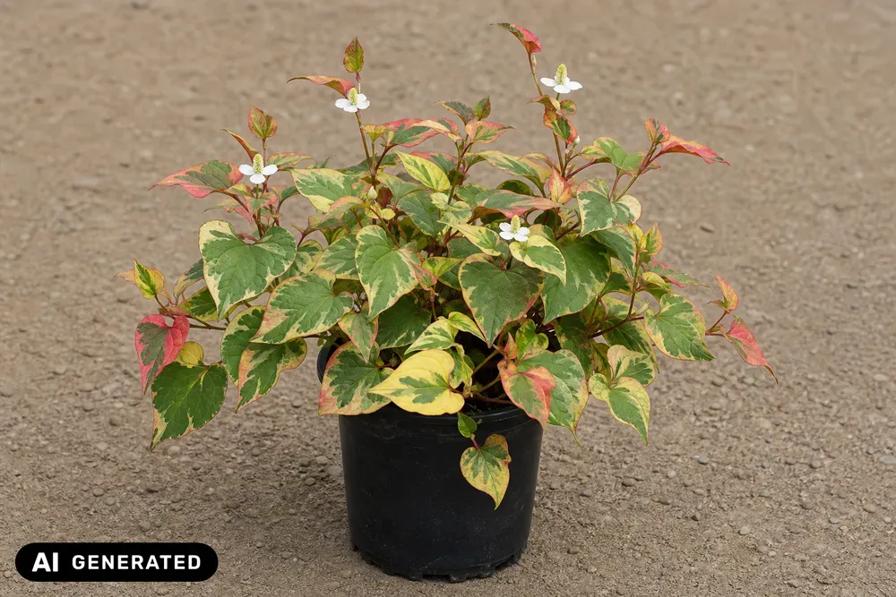 Buntblättriger Eidechsenschwanz 'Chameleon' – Houttuynia cordata 'Chameleon'