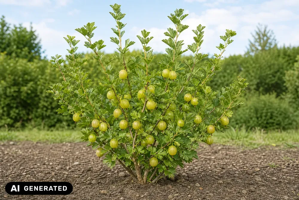 Stachelbeere 'Tatjana' – Ribes uva-crispa 'Tatjana', Bild 2