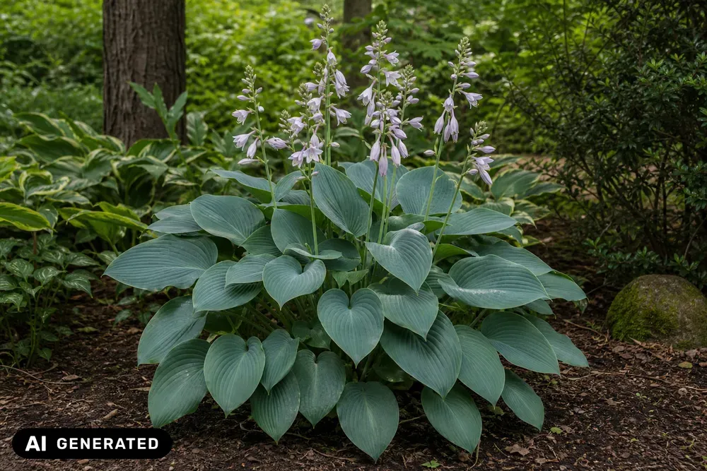 Blaublatt-Funkie – Hosta sieboldiana