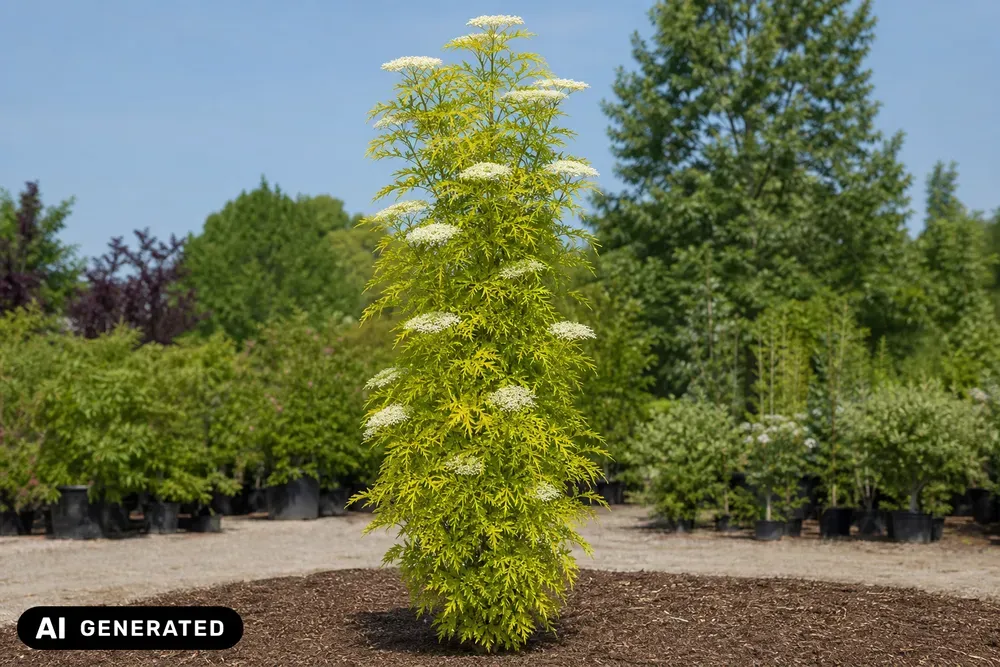 Schwarzer Holunder 'Golden Tower' – Sambucus nigra 'Golden Tower'
