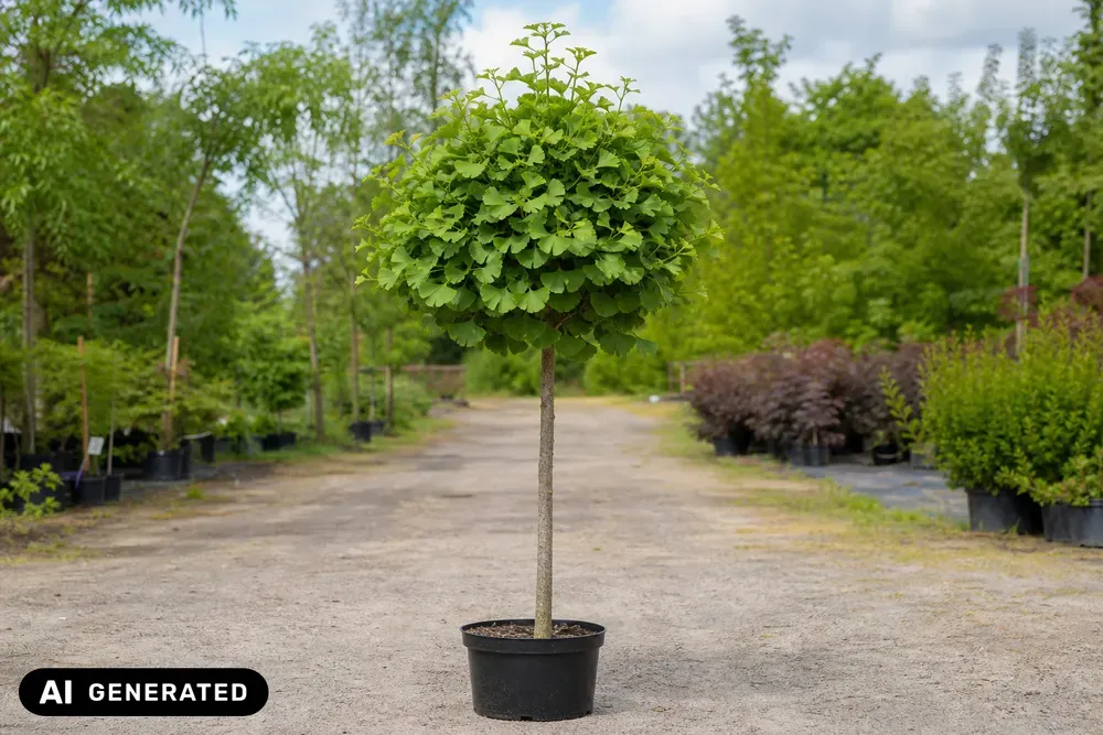 Kugel-Ginkgo 'Mariken' – Ginkgo biloba 'Mariken', Bild 4
