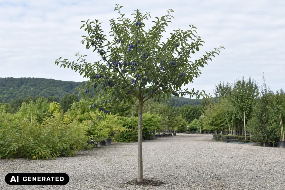 Zwetsche 'Cacaks Frühe' – Prunus domestica 'Cacaks Frühe'
