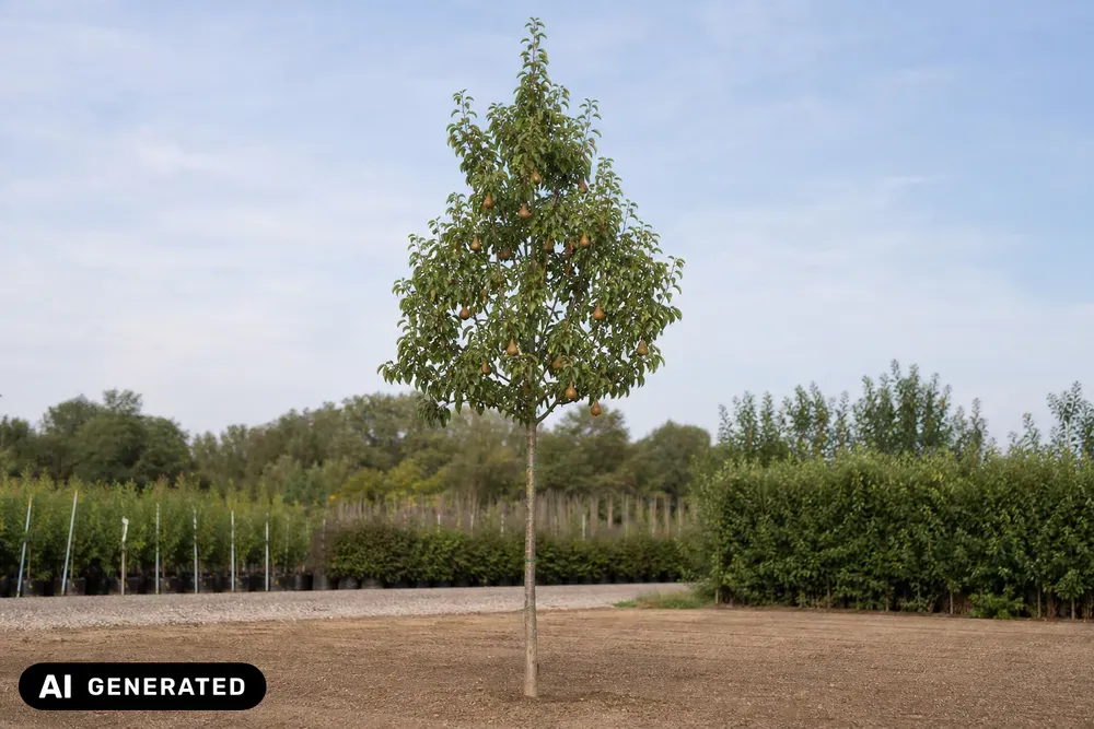 Bosc's Flaschenbirne – Pyrus communis 'Bosc's Flaschenbirne', Bild 2