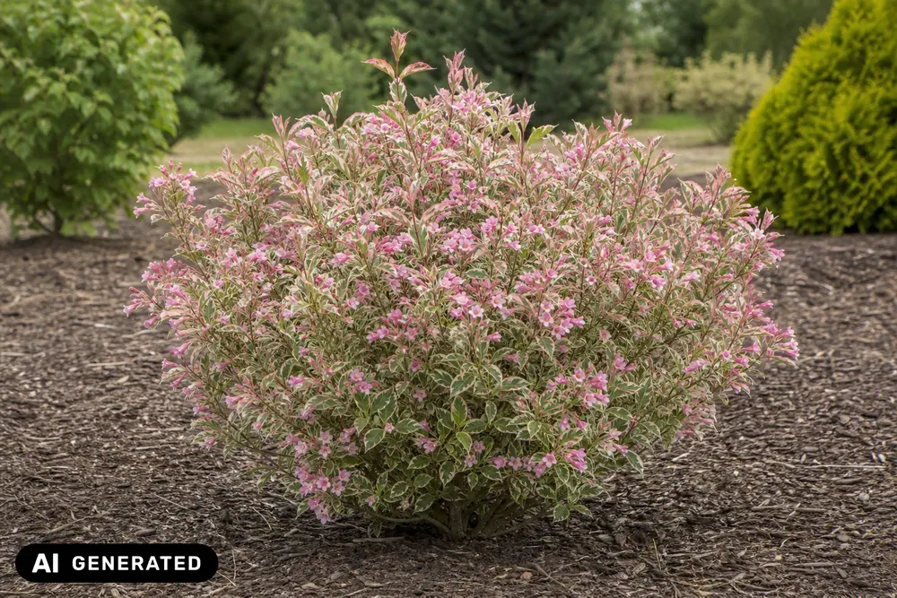Weigelie 'Monet' – Weigela florida 'Monet'