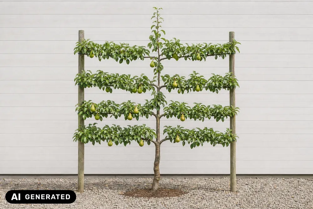 Birne 'Conferencebirne' – Pyrus communis 'Conferencebirne'