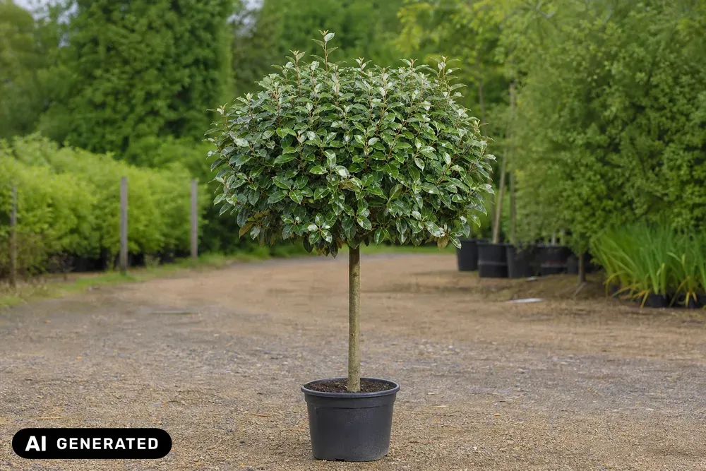 Wintergrüne Ölweide 'Compacta' – Elaeagnus ebbingei 'Compacta'