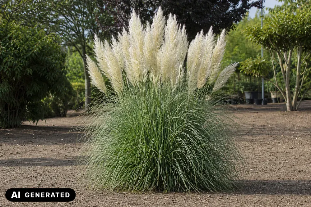 Kleines Pampasgras 'Pumila' – Cortaderia selloana 'Pumila', Bild 3