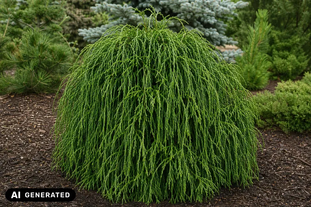 Riesen-Lebensbaum 'Whipcord' – Thuja plicata 'Whipcord', Bild 3
